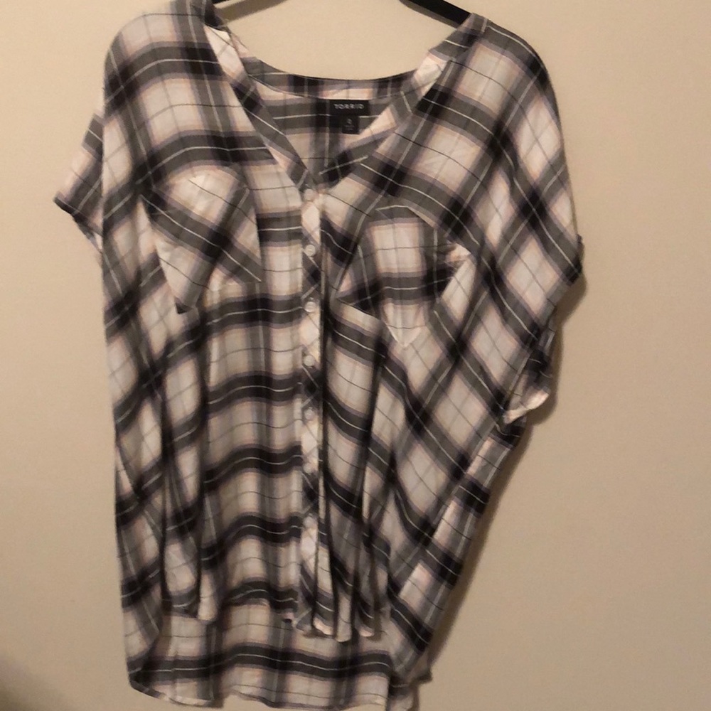 TORRID button down blouse